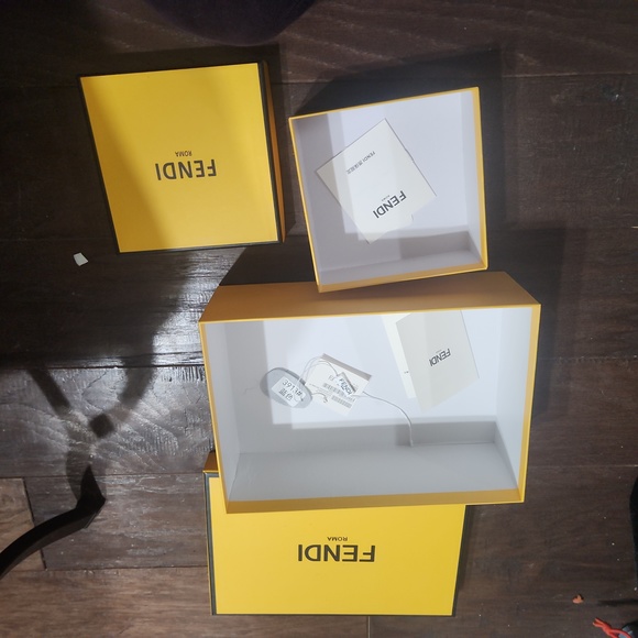 2 Small Authentic Fendi Boxes❤️🌹💯 - Picture 2 of 4
